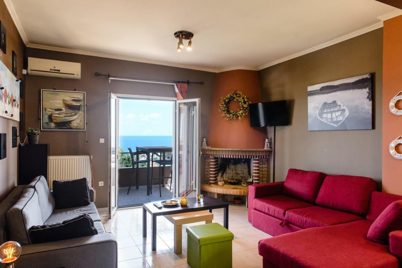 Peris Panoramic Villa Near Athens Airport Paralia  Ngoại thất bức ảnh