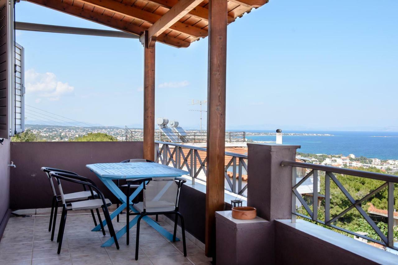 Peris Panoramic Villa Near Athens Airport Paralia  Ngoại thất bức ảnh