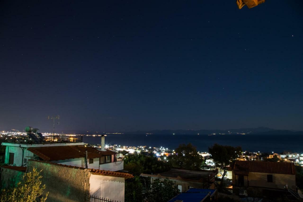Peris Panoramic Villa Near Athens Airport Paralia  Ngoại thất bức ảnh