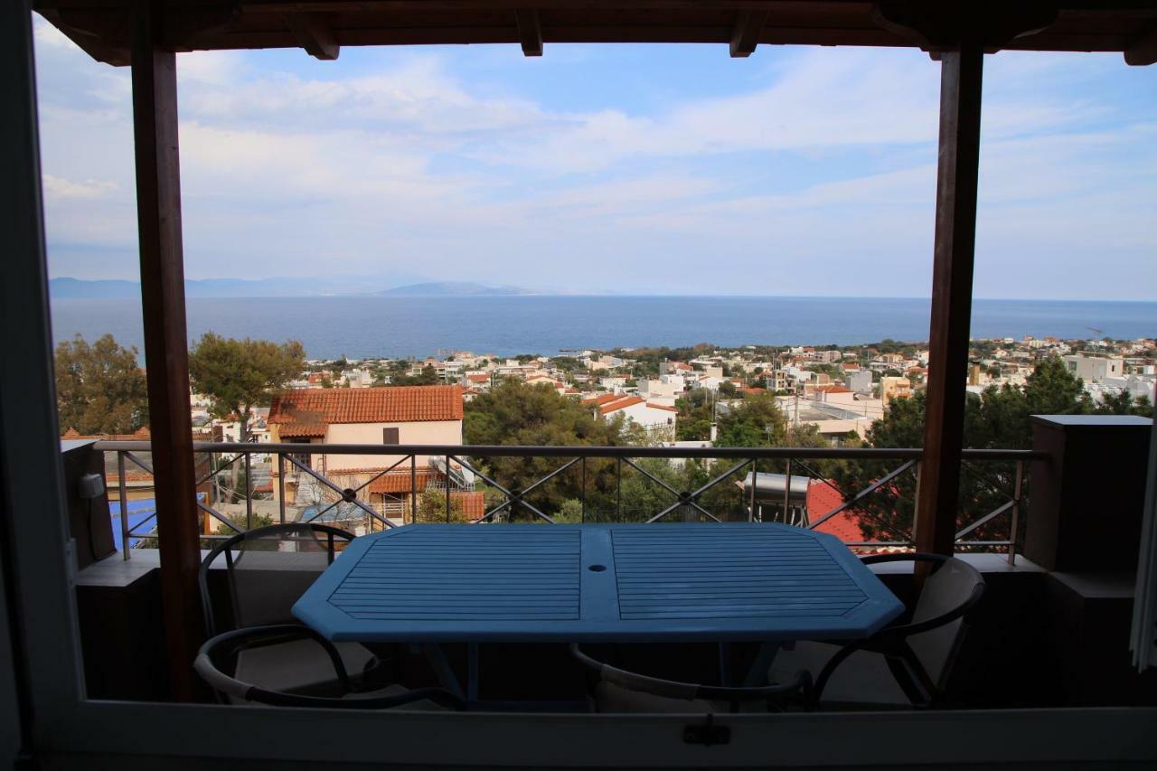 Peris Panoramic Villa Near Athens Airport Paralia  Ngoại thất bức ảnh